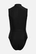 The High Silhouette Swimsuit in Onyx