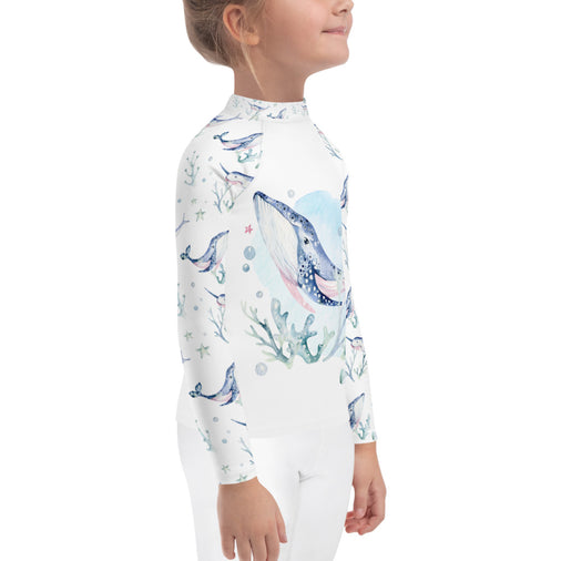 Whale Kids Rash Guard