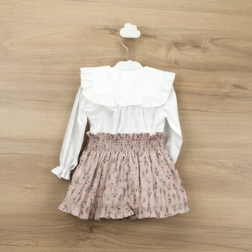 SHIRT & SKIRT ROSE