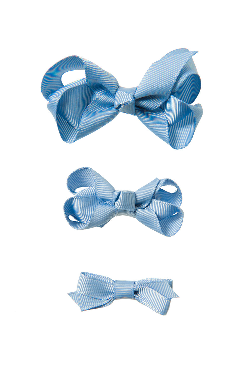 Sky Blue Hair bow clips