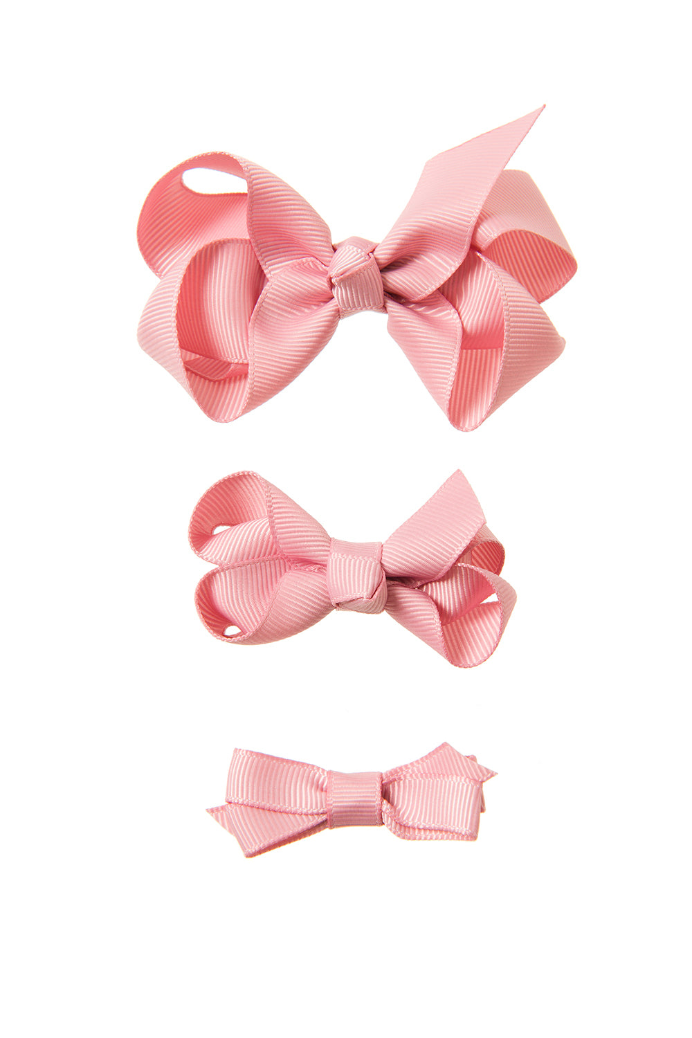 Pale Pink Hair bow clips