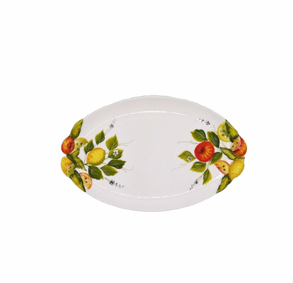 Limone e Arancia Ovale tray