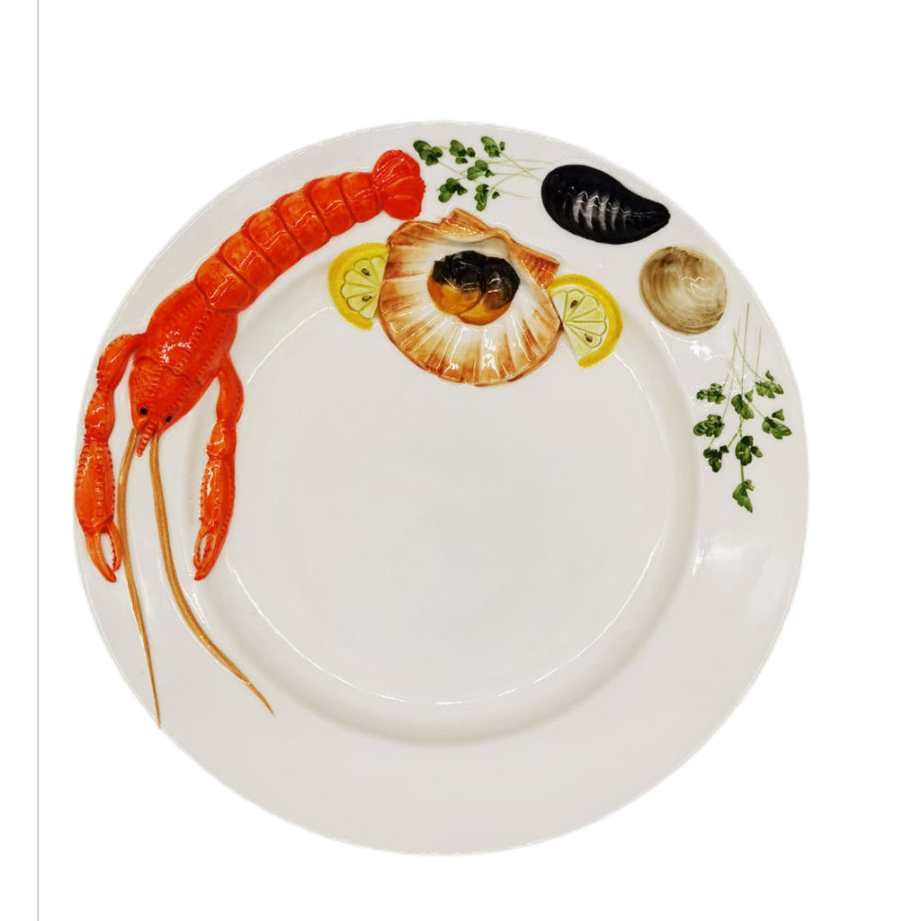 Lobster Plate Set of 10