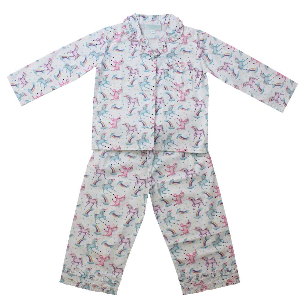 Unicorn button down PJ