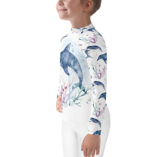 Dolphins Kids Rash Guard