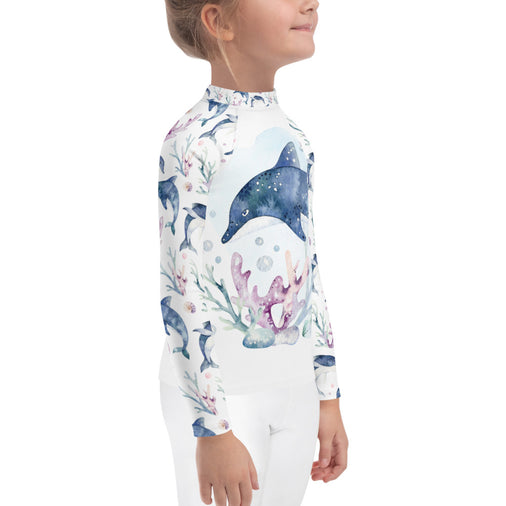 Dolphins Kids Rash Guard