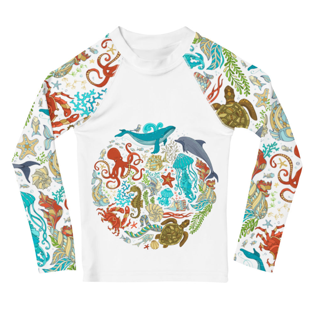 Sea World Kids Rash Guard