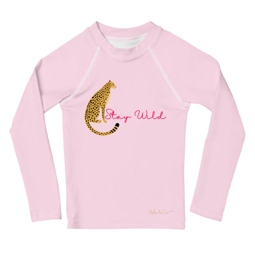 Stay Wild Kids Rash Guard