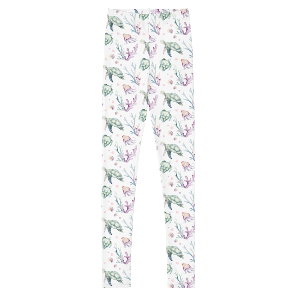 Sea Turtle Kids Leggings