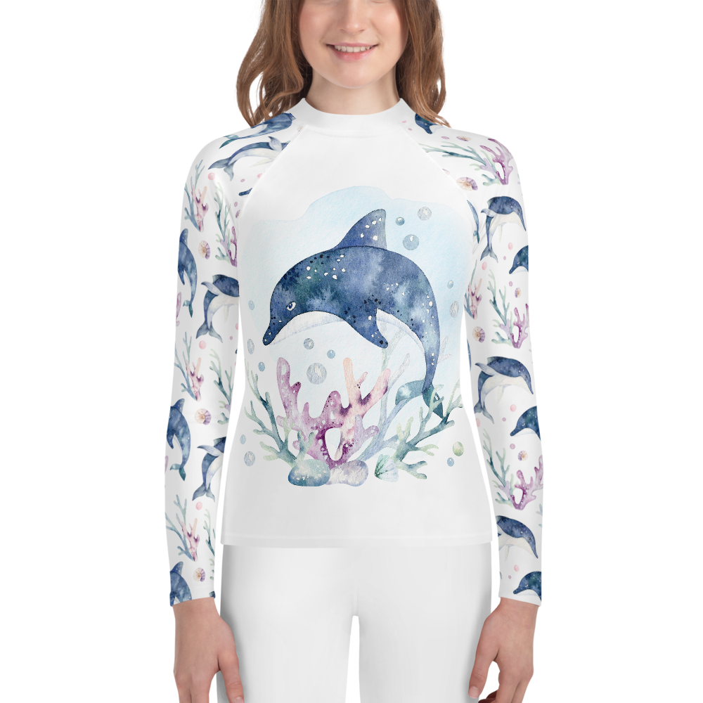 Dolphins Rash Guard