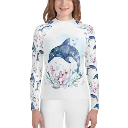 Dolphins Rash Guard