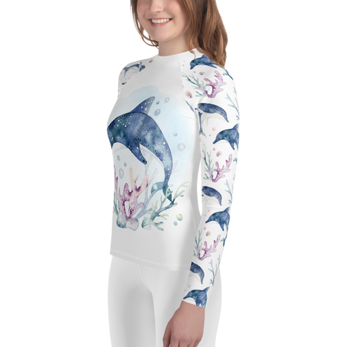 Dolphins Rash Guard