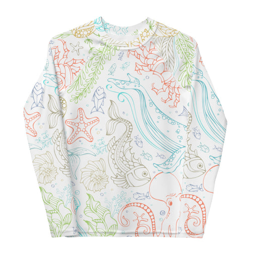 Pastel Sea World Rash Guard