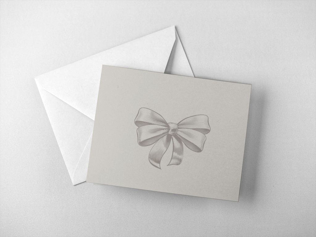 Gift note card