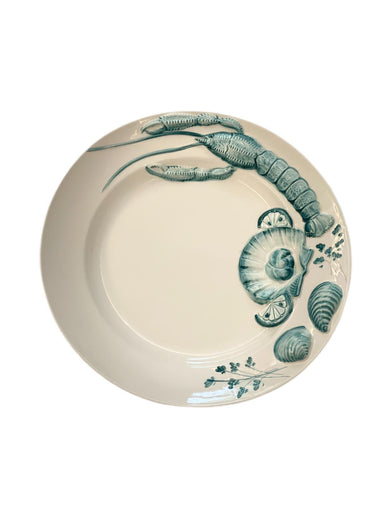 Lobster Tiffany Plate Set 18 pieces