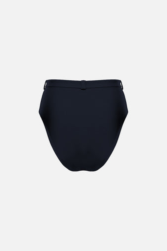 The High Waist Silhouette Bikini Bottom in Ocean