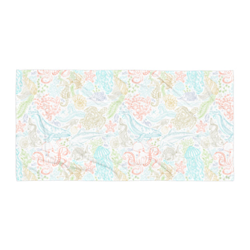 PASTEL SEA WORLD TOWEL